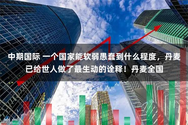 中期国际 一个国家能软弱愚蠢到什么程度，丹麦已给世人做了最生动的诠释！丹麦全国